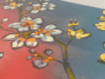 Blossom Hand Painted Tall Island/Bar Table.  #141
